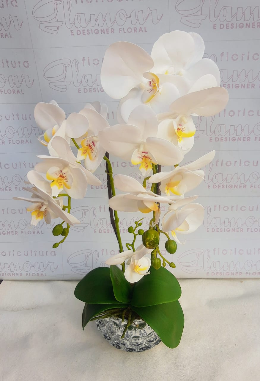 Orquídea Phalaenopsis Artificial
